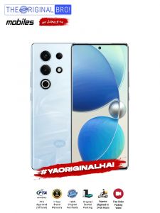 Itel S25 Ultra - 8GB RAM - 256GB Storage - PTA Approved - 12 Months Warranty - Blue - The Original Bro Mobiles - TOB33